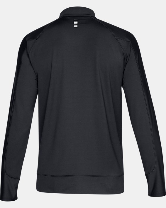 Men's ColdGear® Run Knit Jacket, Black, pdpMainDesktop image number 5